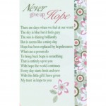 Loving Thoughts - Never give up Hope (12 Pcs) LT035